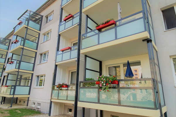 Altersgerechte 2Raumwohnung im Erstbezug.