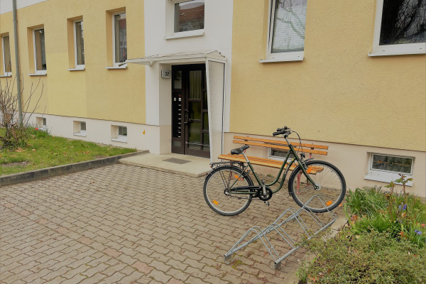 Eine wunderbare 3Raumwohnung im Grünen, mit Einbauküche.