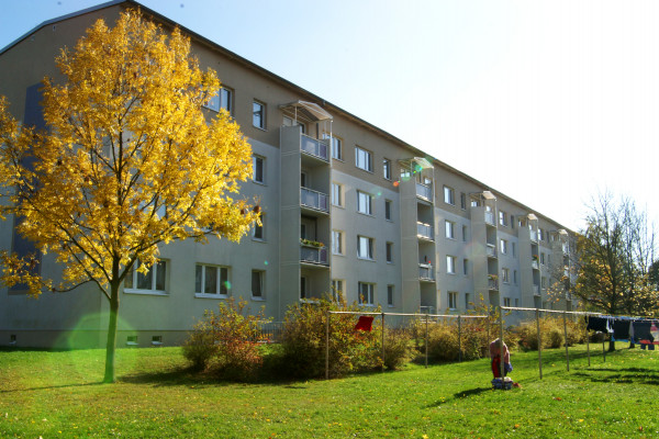 Gemütliche im Grünen gelegene 2-Raumwohnung in Hochparterre.