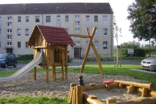 Ländlich idyllische 2,5-Raumwohnung mit bodengleicher Dusche.