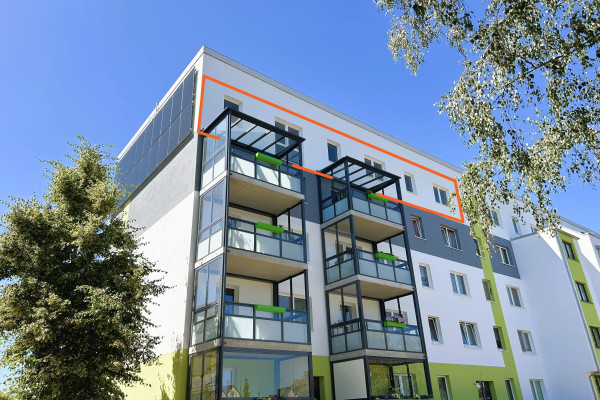 Große und großartige 6Raumwohnung im Erstbezug, mit Aufzug.